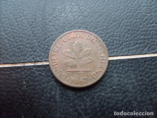 Monedas antiguas de Europa: ALEMANIA ( REP. FEDERAL ) 1 PFENNIG 1967 F