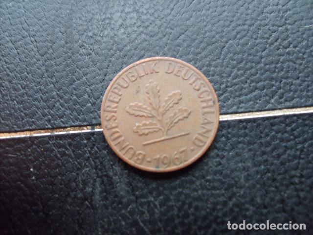 Monedas antiguas de Europa: ALEMANIA ( REP. FEDERAL ) 1 PFENNIG 1967 G