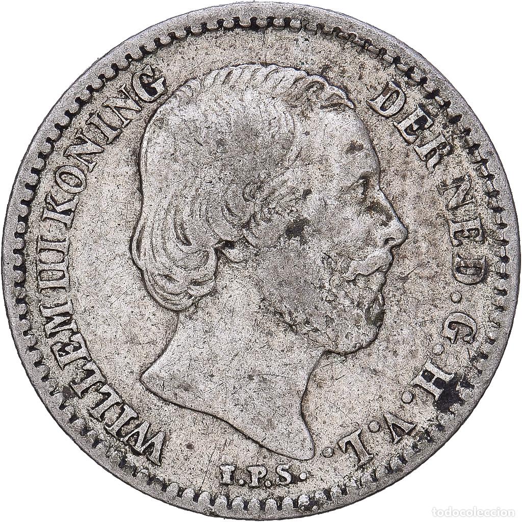 Monedas antiguas de Europa: [#1167940] Pa&iacute;ses Bajos, William III, 10 Cents, 1882, Plata, MBC, KM:80