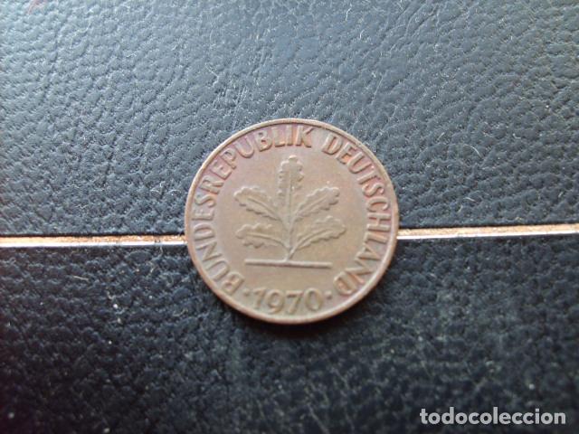 Monedas antiguas de Europa: ALEMANIA ( REP. FEDERAL ) 1 PFENNIG 1970 D