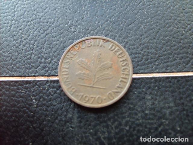 Monedas antiguas de Europa: ALEMANIA ( REP. FEDERAL ) 1 PFENNIG 1970 F