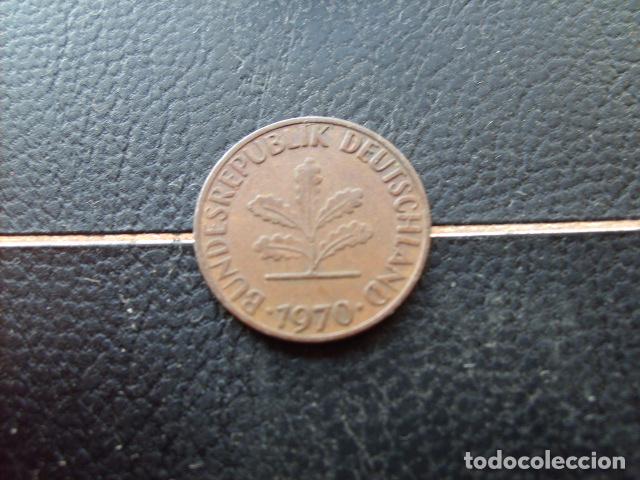 Monedas antiguas de Europa: ALEMANIA ( REP. FEDERAL ) 1 PFENNIG 1970 G