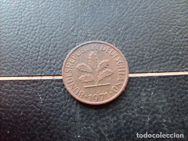 Monedas antiguas de Europa: ALEMANIA ( REP. FEDERAL ) 1 PFENNIG 1971 G
