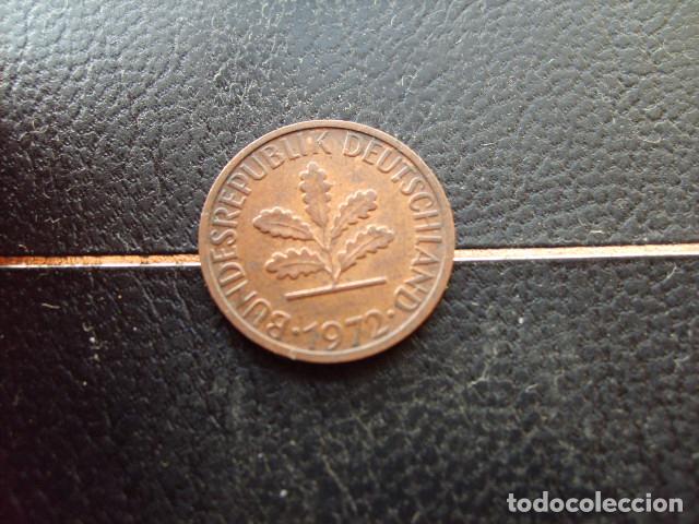 Monedas antiguas de Europa: ALEMANIA ( REP. FEDERAL ) 1 PFENNIG 1972 D