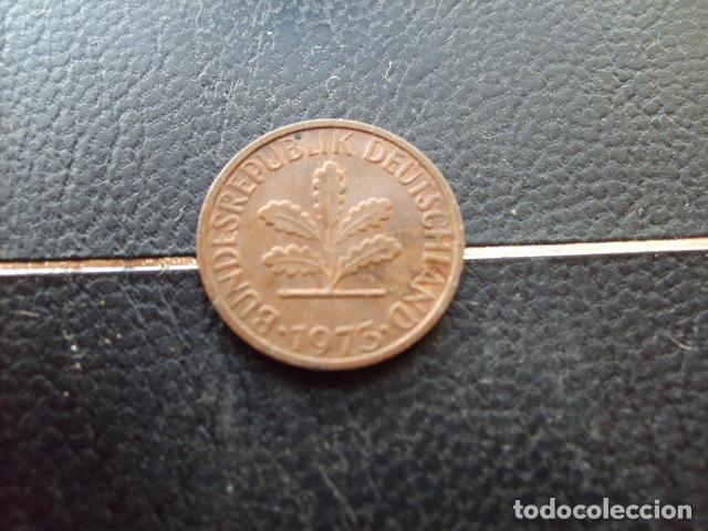 Monedas antiguas de Europa: ALEMANIA ( REP. FEDERAL ) 1 PFENNIG 1973 J
