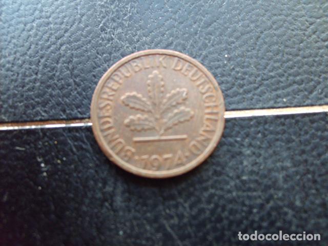 Monedas antiguas de Europa: ALEMANIA ( REP. FEDERAL ) 1 PFENNIG 1974 F