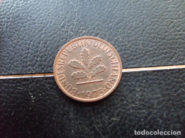 Monedas antiguas de Europa: ALEMANIA ( REP. FEDERAL ) 1 PFENNIG 1975 D