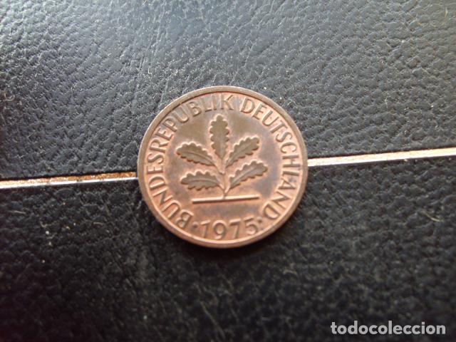 Monedas antiguas de Europa: ALEMANIA ( REP. FEDERAL ) 1 PFENNIG 1975 F