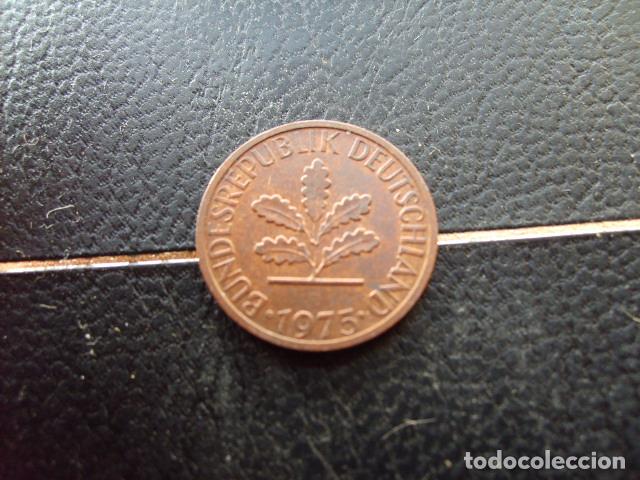 Monedas antiguas de Europa: ALEMANIA ( REP. FEDERAL ) 1 PFENNIG 1975 J