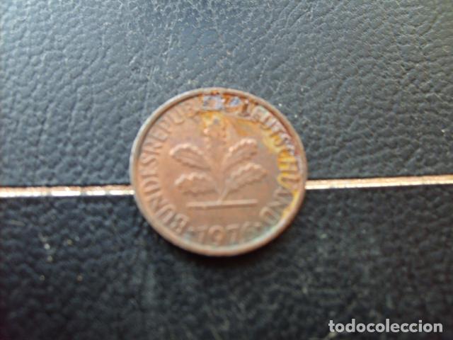 Monedas antiguas de Europa: ALEMANIA ( REP. FEDERAL ) 1 PFENNIG 1976 D