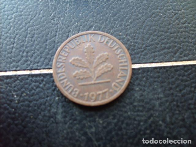 Monedas antiguas de Europa: ALEMANIA ( REP. FEDERAL ) 1 PFENNIG 1977 D