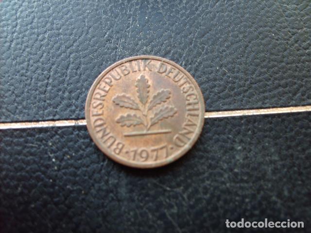 Monedas antiguas de Europa: ALEMANIA ( REP. FEDERAL ) 1 PFENNIG 1977 F