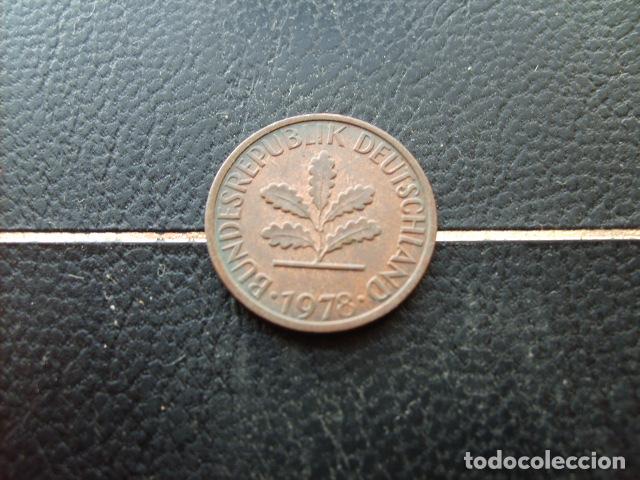 Monedas antiguas de Europa: ALEMANIA ( REP. FEDERAL ) 1 PFENNIG 1978 G