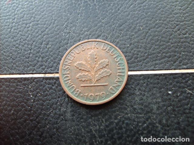 Monedas antiguas de Europa: ALEMANIA ( REP. FEDERAL ) 1 PFENNIG 1979 G