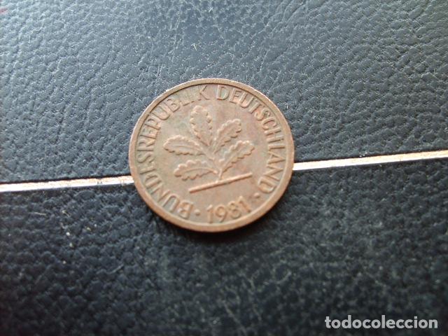 Monedas antiguas de Europa: ALEMANIA ( REP. FEDERAL ) 1 PFENNIG 1981 F