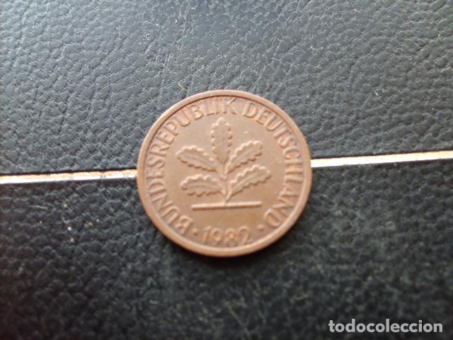 Monedas antiguas de Europa: ALEMANIA ( REP. FEDERAL ) 1 PFENNIG 1982 G