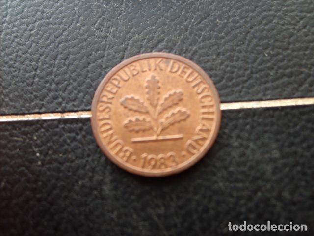 Monedas antiguas de Europa: ALEMANIA ( REP. FEDERAL ) 1 PFENNIG 1983 D