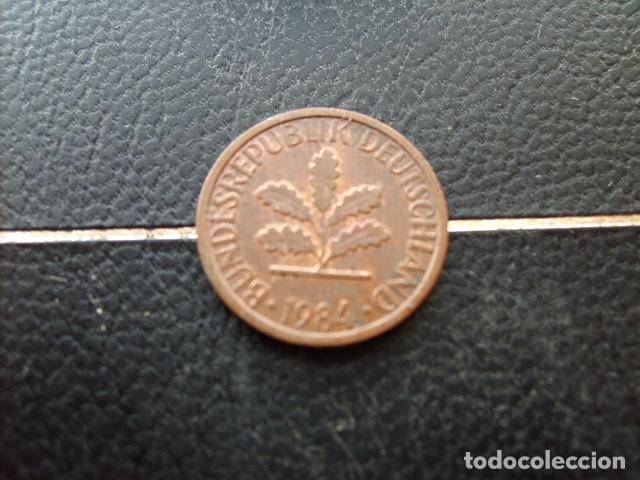 Monedas antiguas de Europa: ALEMANIA ( REP. FEDERAL ) 1 PFENNIG 1984 D