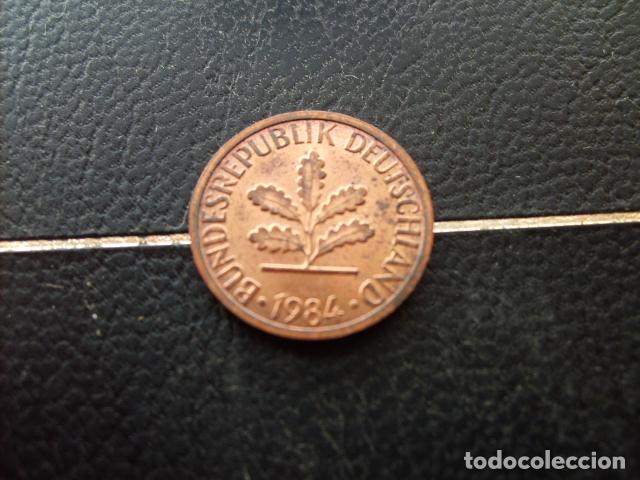 Monedas antiguas de Europa: ALEMANIA ( REP. FEDERAL ) 1 PFENNIG 1984 G