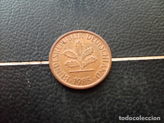 Monedas antiguas de Europa: ALEMANIA ( REP. FEDERAL ) 1 PFENNIG 1985 D
