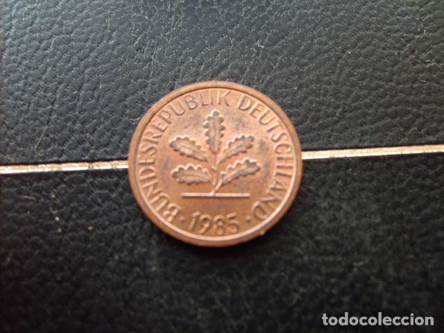 Monedas antiguas de Europa: ALEMANIA ( REP. FEDERAL ) 1 PFENNIG 1985 J