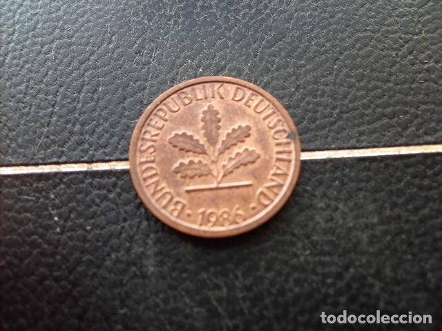 Monedas antiguas de Europa: ALEMANIA ( REP. FEDERAL ) 1 PFENNIG 1986 F