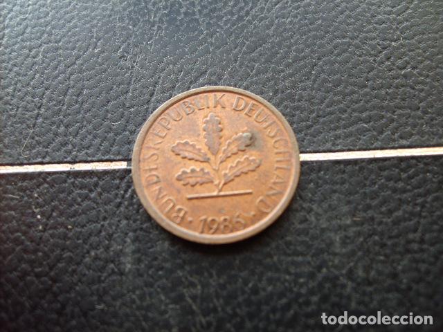 Monedas antiguas de Europa: ALEMANIA ( REP. FEDERAL ) 1 PFENNIG 1986 J