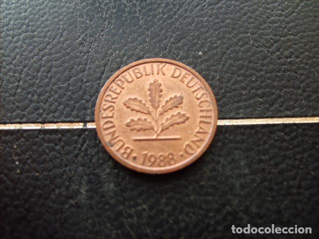 Monedas antiguas de Europa: ALEMANIA ( REP. FEDERAL ) 1 PFENNIG 1988 G