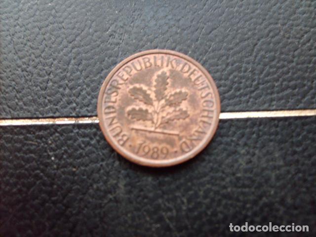 Monedas antiguas de Europa: ALEMANIA ( REP. FEDERAL ) 1 PFENNIG 1989 D