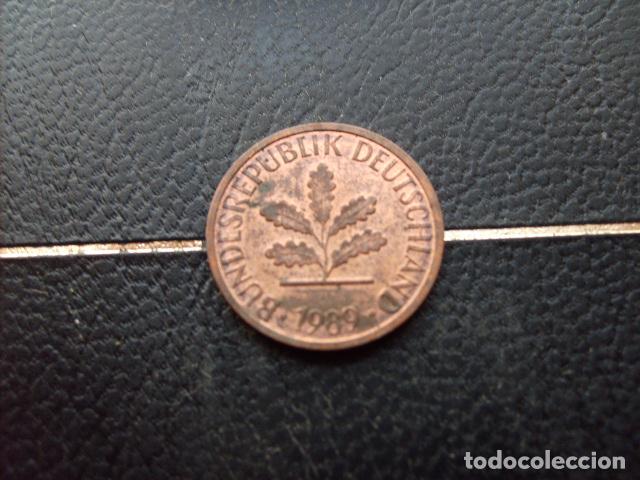 Monedas antiguas de Europa: ALEMANIA ( REP. FEDERAL ) 1 PFENNIG 1989 F