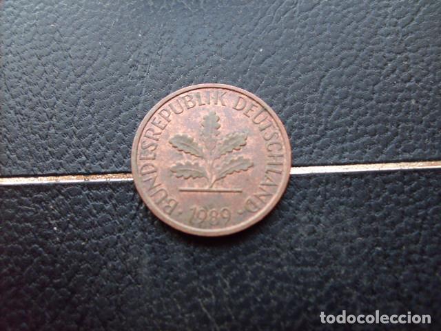 Monedas antiguas de Europa: ALEMANIA ( REP. FEDERAL ) 1 PFENNIG 1989 J