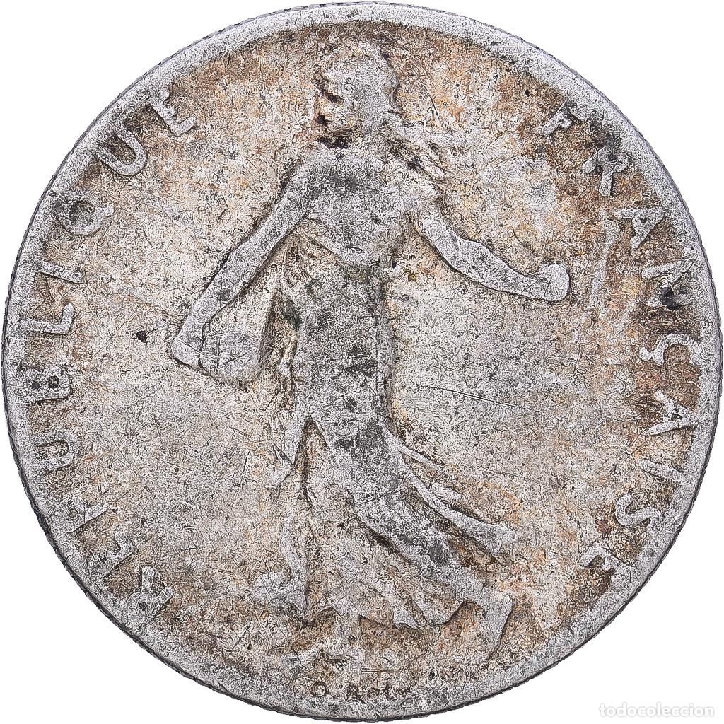 Monedas antiguas de Europa: [#1167990] Francia, 50 Centimes, Semeuse, 1903, Paris, Plata, BC+, Gadoury:420, KM:854