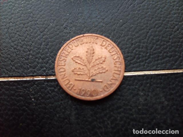 Monedas antiguas de Europa: ALEMANIA ( REP. FEDERAL ) 1 PFENNIG 1990 G