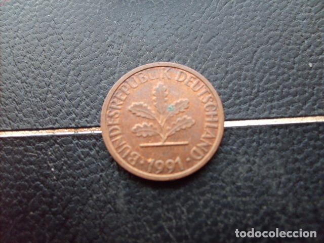 Monedas antiguas de Europa: ALEMANIA ( REP. FEDERAL ) 1 PFENNIG 1991 A