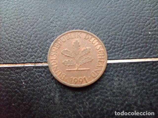 Monedas antiguas de Europa: ALEMANIA ( REP. FEDERAL ) 1 PFENNIG 1991 D