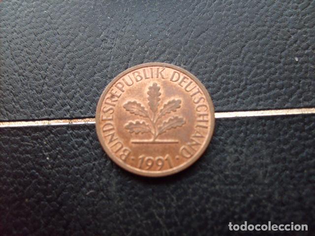 Monedas antiguas de Europa: ALEMANIA ( REP. FEDERAL ) 1 PFENNIG 1991 F