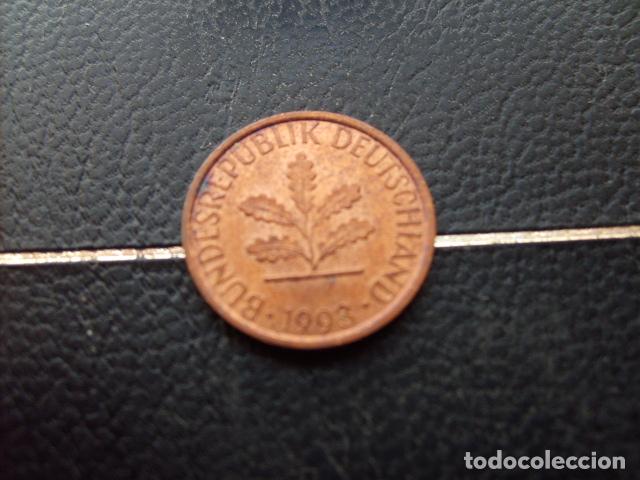Monedas antiguas de Europa: ALEMANIA ( REP. FEDERAL ) 1 PFENNIG 1993 F