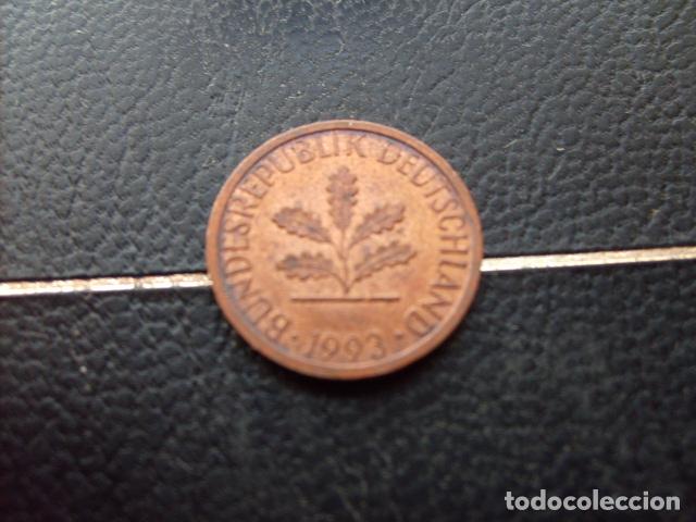 Monedas antiguas de Europa: ALEMANIA ( REP. FEDERAL ) 1 PFENNIG 1993 J