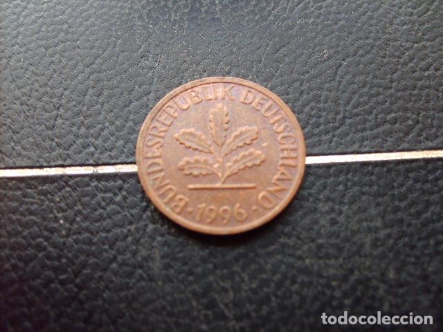 Monedas antiguas de Europa: ALEMANIA ( REP. FEDERAL ) 1 PFENNIG 1996 J