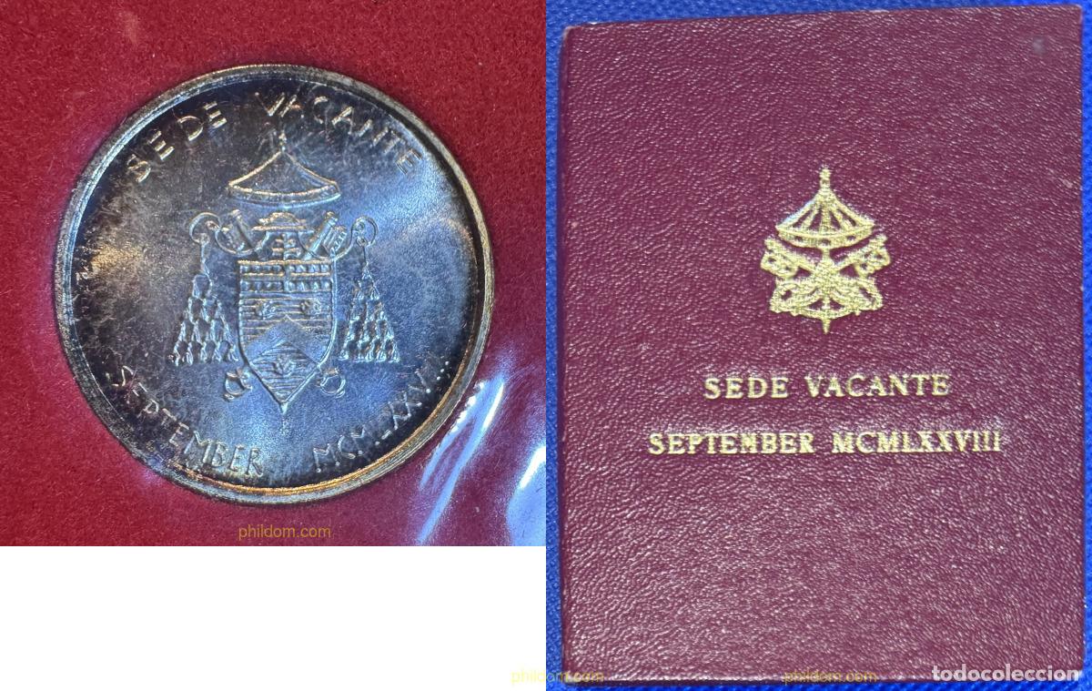 Monedas antiguas de Europa: 532 VATICANO 1978 CARTERA OFICIAL 1978. SEDE VACANTE MCMLXXVIII SEPTEMBER