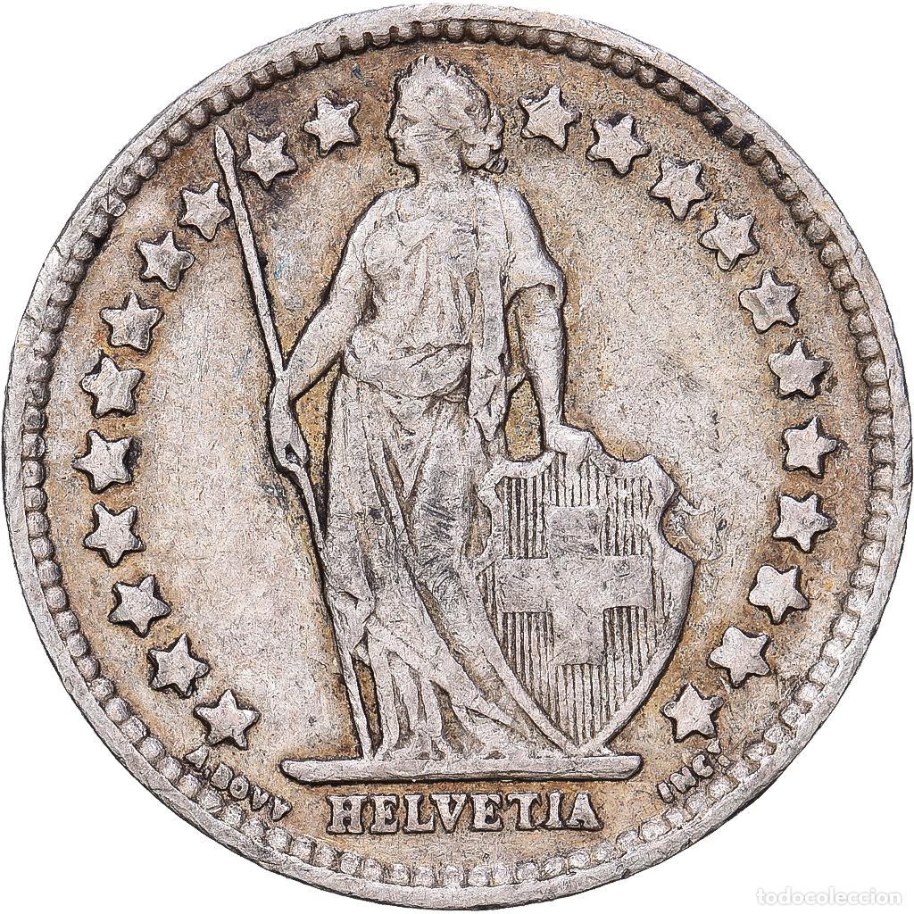 Monedas antiguas de Europa: [#1167984] Suiza, 1/2 Franc, 1941, Bern, Plata, MBC, KM:23