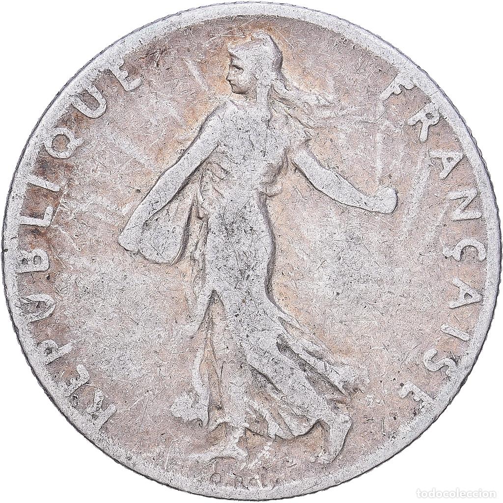 Monedas antiguas de Europa: [#1167991] Francia, 50 Centimes, Semeuse, 1903, Paris, Plata, BC+, Gadoury:420, KM:854