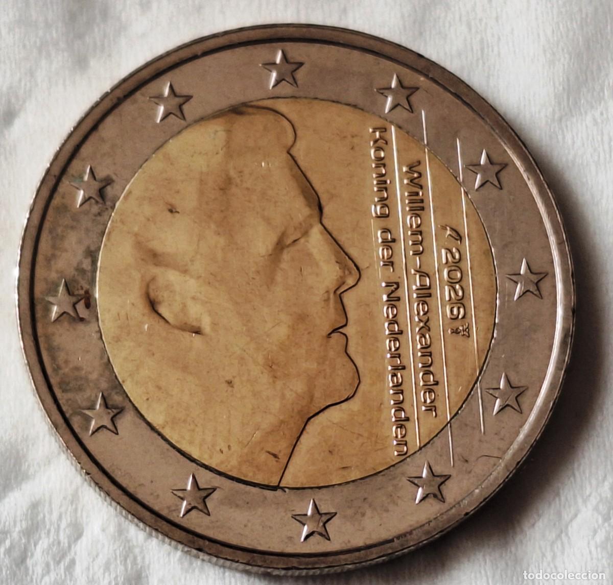 Monedas antiguas de Europa: PAISES BAJOS - MONEDA DE 2 EUROS DEL A&Ntilde;O 2026 - BIEN CONSERVADA