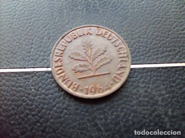 Monedas antiguas de Europa: ALEMANIA ( REP. FEDERAL ) 2 PFENNIG 1964 D