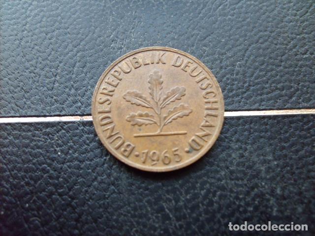 Monedas antiguas de Europa: ALEMANIA ( REP. FEDERAL ) 2 PFENNIG 1965 D