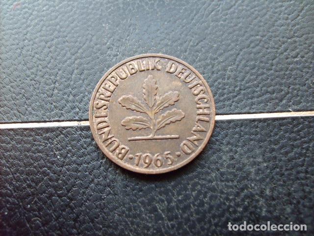 Monedas antiguas de Europa: ALEMANIA ( REP. FEDERAL ) 2 PFENNIG 1965 F
