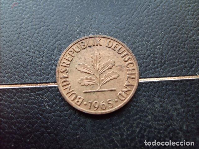 Monedas antiguas de Europa: ALEMANIA ( REP. FEDERAL ) 2 PFENNIG 1965 J