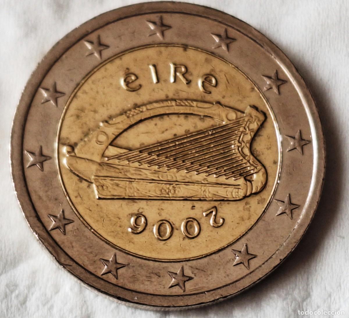Monedas antiguas de Europa: IRLANDA - MONEDA DE 2 EUROS DEL A&Ntilde;O 2006 - BIEN CONSERVADA