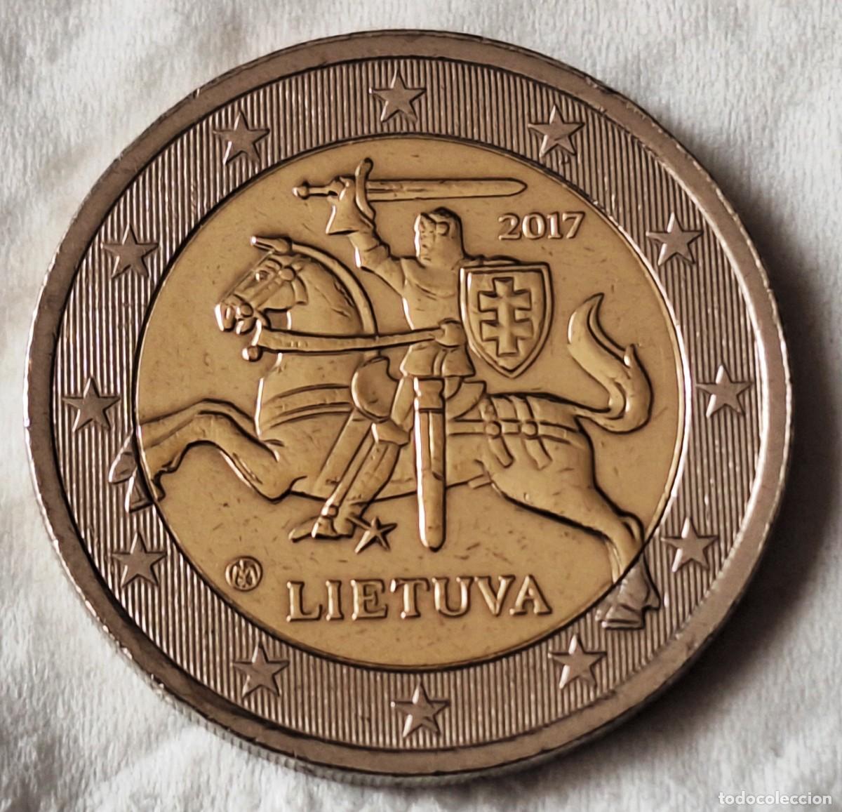 Monedas antiguas de Europa: LITUANIA - MONEDA DE 2 EUROS DEL A&Ntilde;O 2017 - BIEN CONSERVADA