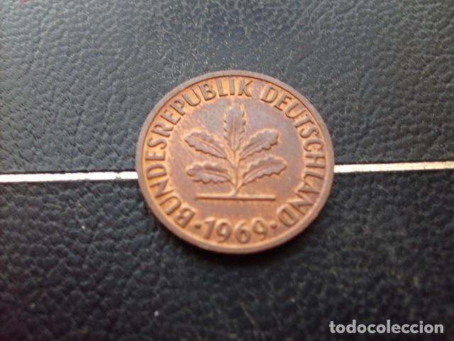 Monedas antiguas de Europa: ALEMANIA ( REP. FEDERAL ) 2 PFENNIG 1969 G